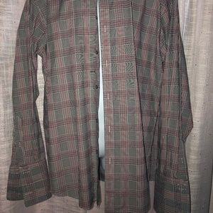 Sean John Tailored Fit Long Sleeve Shirt